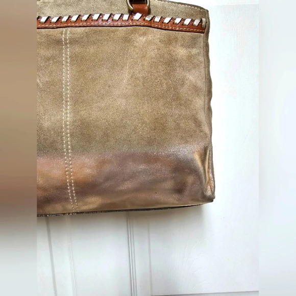 Patricia Nash Poppy Tote Metallic Dip Dye**RARE** - Picture 10 of 11